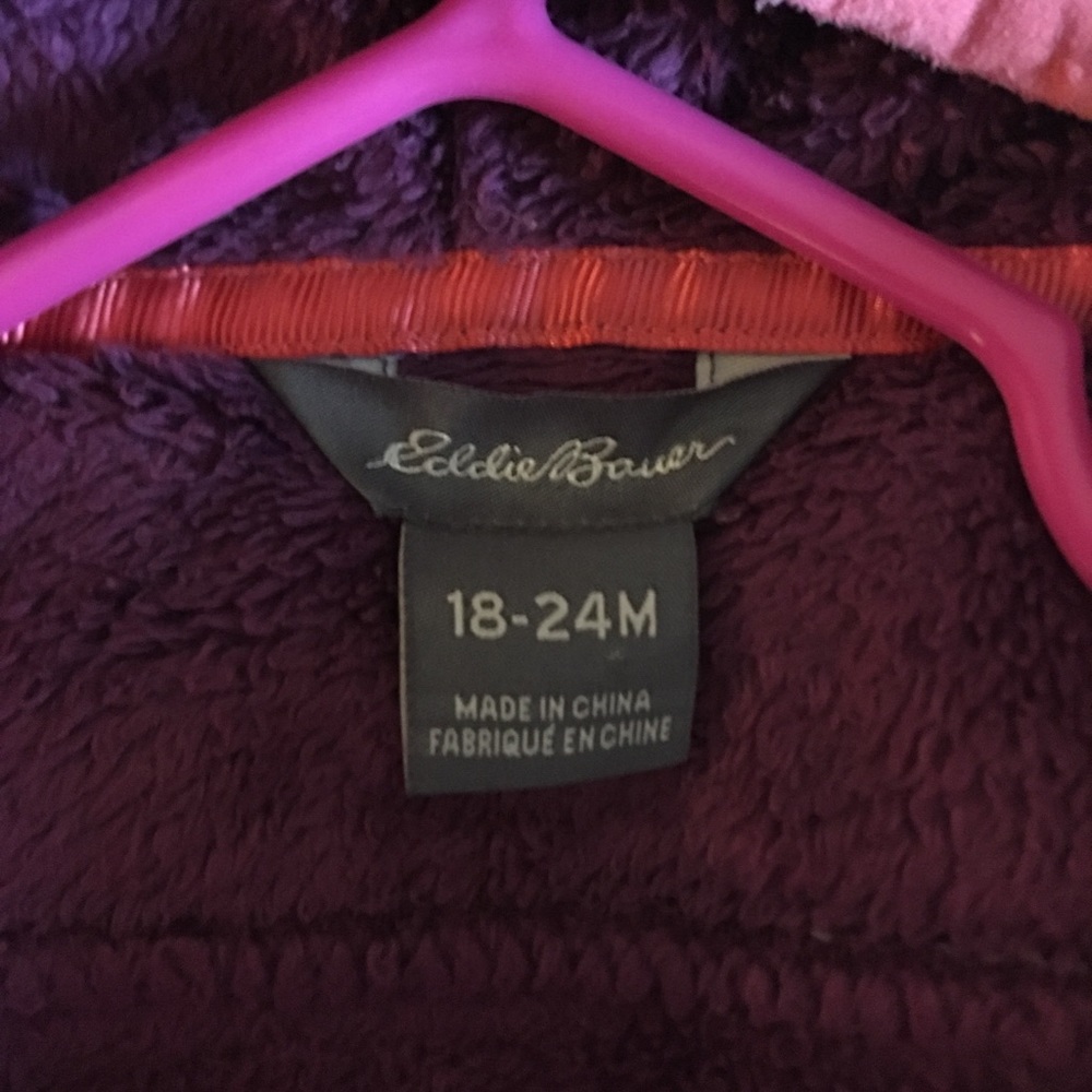 Eddie Bauer zip up - Picture 2 of 2